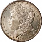 1891-O Morgan Silver Dollar. AU-58 (PCGS).