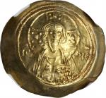 MICHAEL VII, 1071-1078. AV/EL Histamenon Nomisma (4.43 gms), Constantinople Mint.