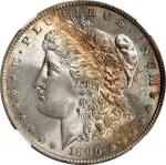 1890-S Morgan Silver Dollar. MS-64 (NGC).