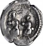 HERACLIUS, 610-641. AR Hexagram (6.47 gms), Constantinople Mint.