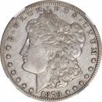 1879-CC Morgan Silver Dollar. VAM-3. Top 100 Variety. Capped Die. VF Details--Improperly Cleaned (NG