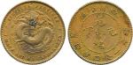 Szechuan Province 四川省: Brass Pattern 20-Cents, ND (1898) (Kann 147y; L&M 349 for type). Some corrosi