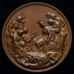 GREAT BRITAIN Victoria ヴィクトリア(1837~1901) AE Medal 1862  Edge bamp 縁アタリ EF