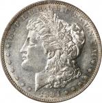 1884-S Morgan Silver Dollar. AU-50 (NGC).