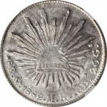 MEXICO. 8 Reales, 1882-Mo MH. Mexico City Mint. NGC MS-61.