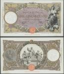 Banca dItalia, 500 lire, 11 June 1940, serial number H180-1542, pale brown and mauve, Ceres at right