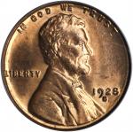 1928-S Lincoln Cent. MS-65 RD (PCGS).