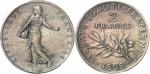 IIIe République (1870-1940). 2 francs 1898, piéfort sur flan mat.
