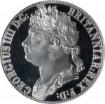 GREAT BRITAIN. INA Retro Tin Crown, "1830". George IV. PCGS MS-66.