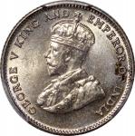 1927年海峡殖民地1毫银币，PCGS MS63