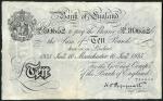 Bank of England, K.O. Peppiatt, ｣10, Manchester, 10 January 1935, serial number 153/V 80652, black a