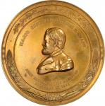 1863 (ca. 1865) Major General Ulysses. S. Grant Medal. By Anthony C. Paquet. Julian MI-29, var. Bras