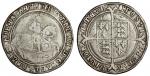 England. House of Tudor. Edward VI (1547-53). Crown, fine silver issue, m.m. tun, 1552. 30.86g. King