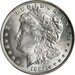 1885 Morgan Silver Dollar. MS-64+ (PCGS).