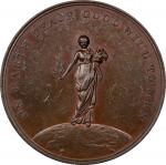 1814 Treaty of Ghent Medal. BHM-841. Bronze, 45.5 mm. SP-55 BN (PCGS).