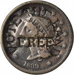 1848 Martin Van Buren. DeWitt-MVB 1848-3. Copper. 28.4 mm. Choice Fine.