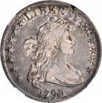 1799 Draped Bust Silver Dollar. BB-163, B-10. Rarity-2. EF-40 (NGC).