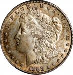 1888-S Morgan Silver Dollar. AU-58 (PCGS).
