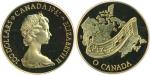 Canada; 1981, "National anthem", gold proof coin $100, KM#131, weight 16.97gms, 0.917 gold 0.5002 oz