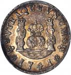 MEXICO. Real, 1741-MF. Philip V (1700-46). PCGS MS-65 Secure Holder.