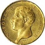 FRANCE. 40 Franc, 1806-A. Paris Mint. PCGS MS-62 Gold Shield.