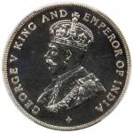 World Coins - Asia & Middle-East. STRAITS SETTLEMENTS: George V, 1910-1936, AR dollar, 1919, KM-33, 