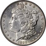 1892-S Morgan Silver Dollar. MS-61 (PCGS).