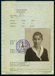 1921年爱沙尼亚流亡政府发给在上海的爱沙尼亚犹太人护照一本。