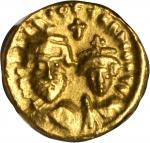 HERACLIUS, 610-641. AV Solidus (4.54 gms), Carthage Mint, Indiction 6, 1st Cycle (A.D. 617/8).
