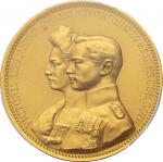 Germany. PCGS SP67. Matte FDC. Gold. Sachsen Coburg und Gotha Commemorate Marrige of Victoria Adelhe