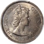 香港伊莉莎白二世错体币一组2枚，分别为1978年伍毫及1963H一毫，均缺肉，PCGS分别评Mint Error AU58及Mint Error MS63