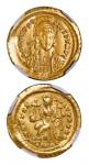 402-450年东罗马帝国金币/NGCXF
