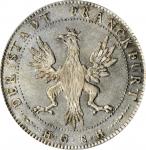 GERMANY. Frankfurt. Taler, 1796-HGBH. Free City. PCGS AU-58 Gold Shield.