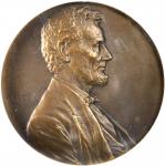 1909 Lincoln Centennial Preserve, Protect, Defend Medal. Bronze. 63 mm. By Victor David Brenner. Cun