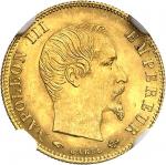 FRANCESecond Empire / Napoléon III (1852-1870). 5 francs tête nue, grand module 1860 (main), A, Pari