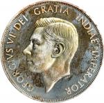 GREAT BRITAIN. Silver Fantasy Double Florin, "1937". George VI. PCGS PROOF-67 Cameo.