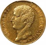 FRANCE. 20 Francs, Year 12-A (1803/4). Paris Mint. Napoleon as First Consul. PCGS AU-58.
