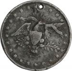 1828年约翰-昆西-亚当斯竞选奖章 完未流通 John Quincy Adams Campaign Medal