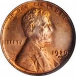 1929-D Lincoln Cent. MS-65 RD (NGC).