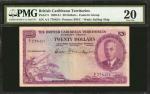 BRITISH CARIBBEAN TERRITORIES. Currency Board of the British Caribbean Territories. 20 Dollars, 1950