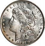 1897 Morgan Silver Dollar. MS-64 (PCGS).