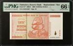 ZIMBABWE. Reserve Bank of Zimbabwe. 50 Billion Dollars, 2008. P-87*. Replacement. PMG Gem Uncirculat