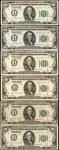 Lot of (16) Fr. 2150-D. 1928 $100 Federal Reserve Note. Cleveland. Very Fine to Extremely Fine.