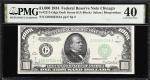 Fr. 2211-Gdgs. 1934 Dark Green Seal $1000 Federal Reserve Note. Chicago. PMG Extremely Fine 40.