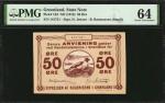 GREENLAND. State Note. 50 Ore, ND (1913). P-12d. PMG Choice Uncirculated 64.