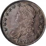 1829 Capped Bust Half Dollar. O-117. Rarity-2. Small Letters. MS-63 (PCGS).