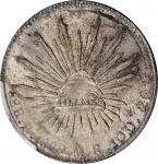 MEXICO. 8 Reales, 1889-Pi MR. Potosi Mint. PCGS MS-65 Gold Shield.