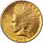 1915 Indian Eagle. MS-63 (PCGS). Gold Shield Holder.