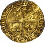 FRANCE. Ecu dOr, ND (1498). Romans Mint. Louis XII (1498-1515). PCGS AU-58.