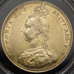 GREAT BRITAIN Victoria ヴィクトリア(1837~1901) Sovereign 1887 EF